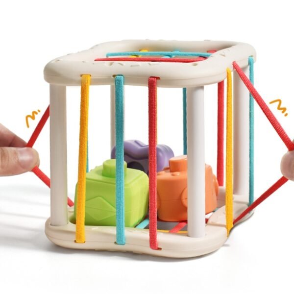 Cube d'Activité Sensoriel Montessori