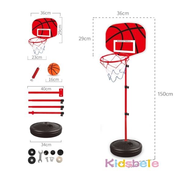 Panier de Basket Ajustable pour Enfants - 6