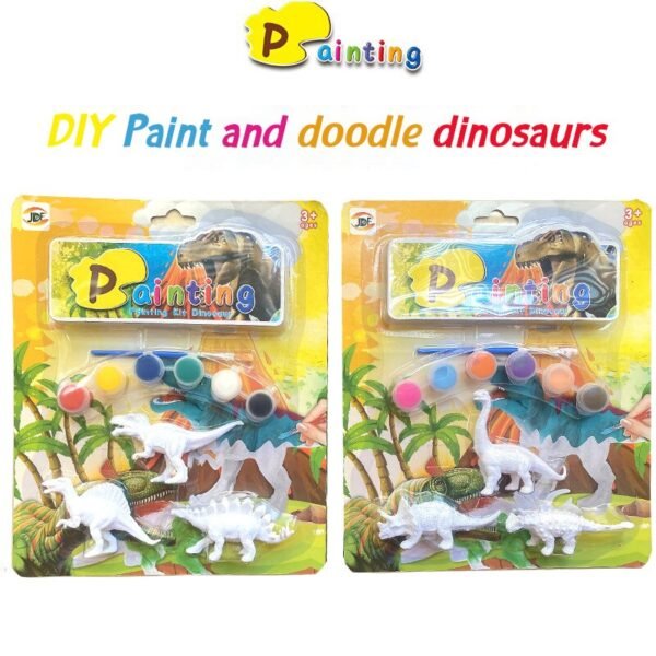 Kit Peinture Dinosaure 3D - 3