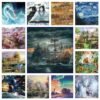 Puzzle 1000 pièces "Paysage célèbre"
