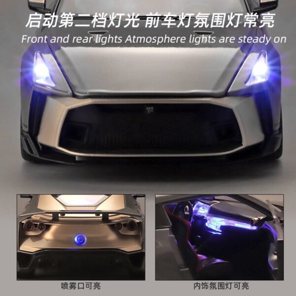 Modèle de Voiture Nissan GTR R35 1:24 - 4