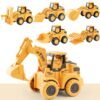 Véhicules de chantier à retour automatique