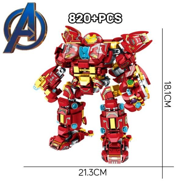 Robot de Guerre en Acier Avengers - 3