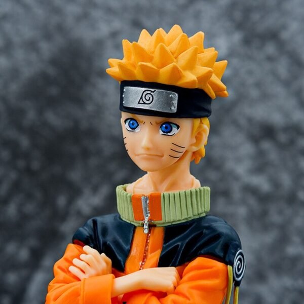 Figurine Uzumaki Naruto de 25cm avec têtes interchangeables - 1