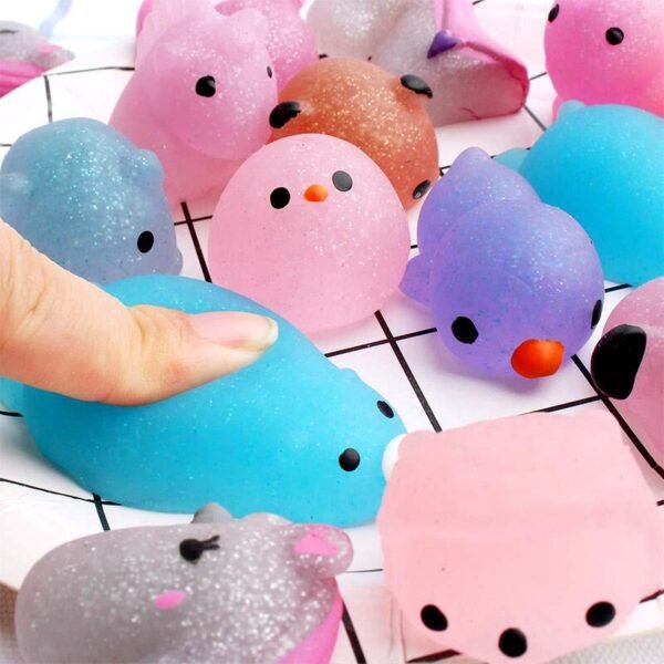 Mini jouets moelleux Mochi - 12
