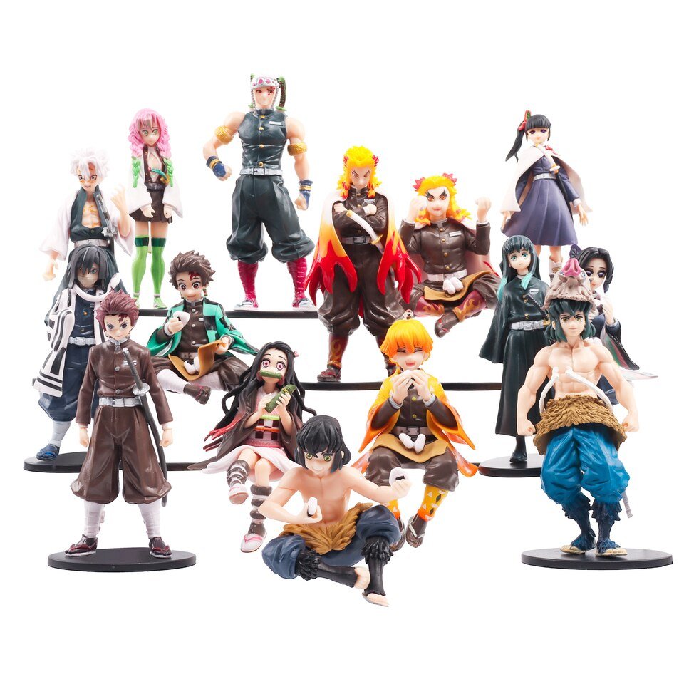 Set de Figurines Demon Slayer