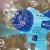 Pistolet à Bulles Gatling avec Lumière