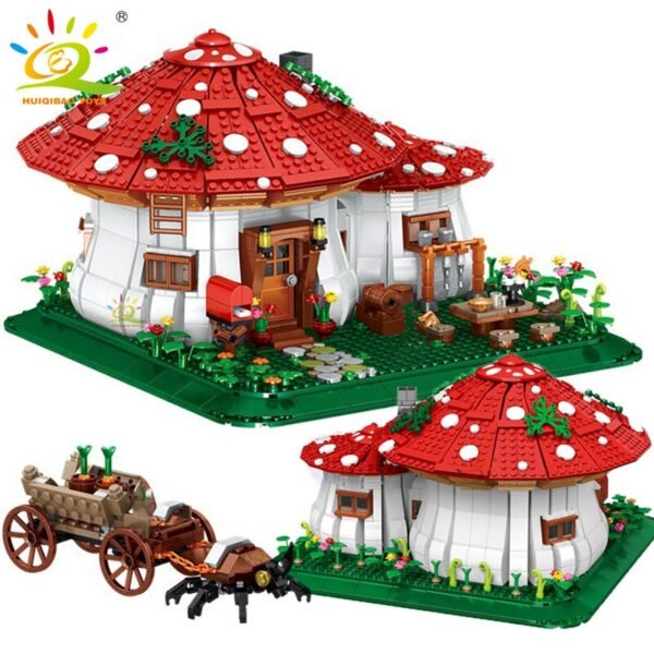 Maison Champignon Miniature - 5