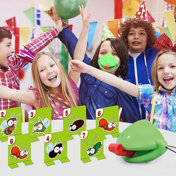 Jeu de langue de grenouille - 1