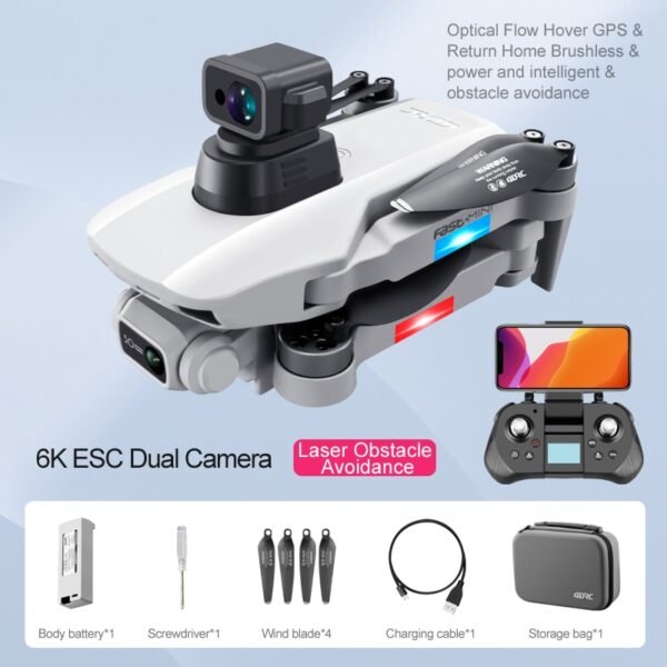 Drone 6K Professionnel GPS - 3