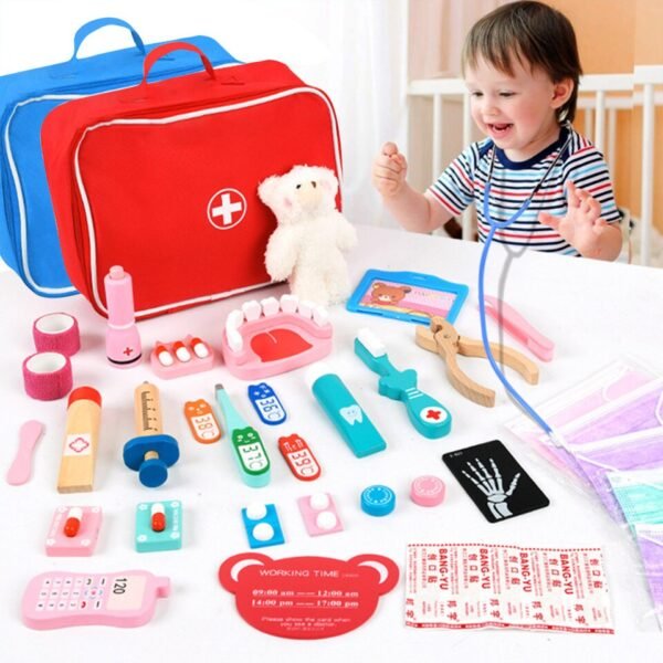 Kit de Médecin en Bois