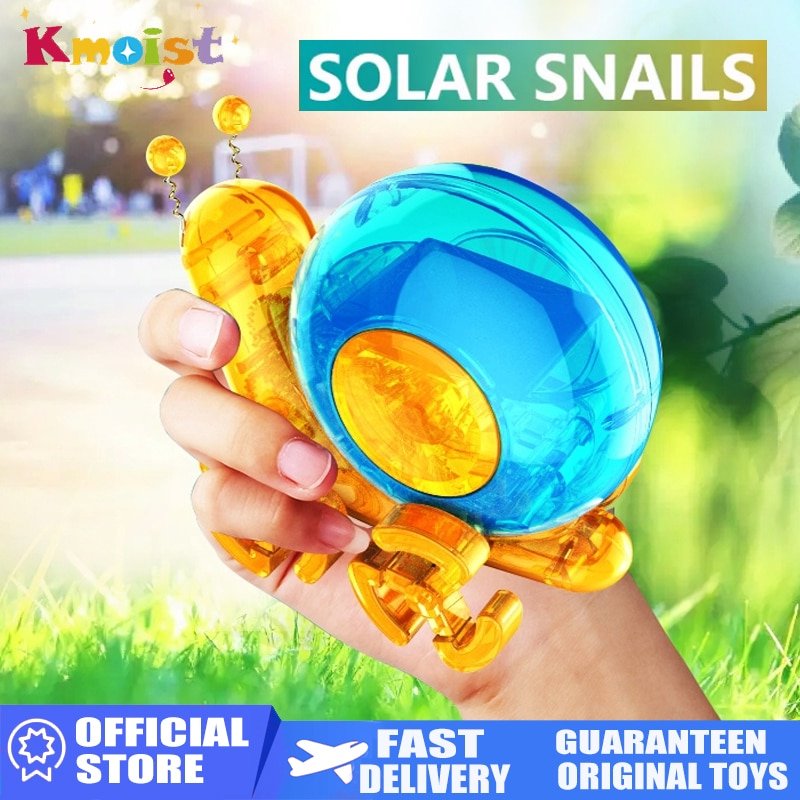 Escargot solaire mécanique à monter soi-même
