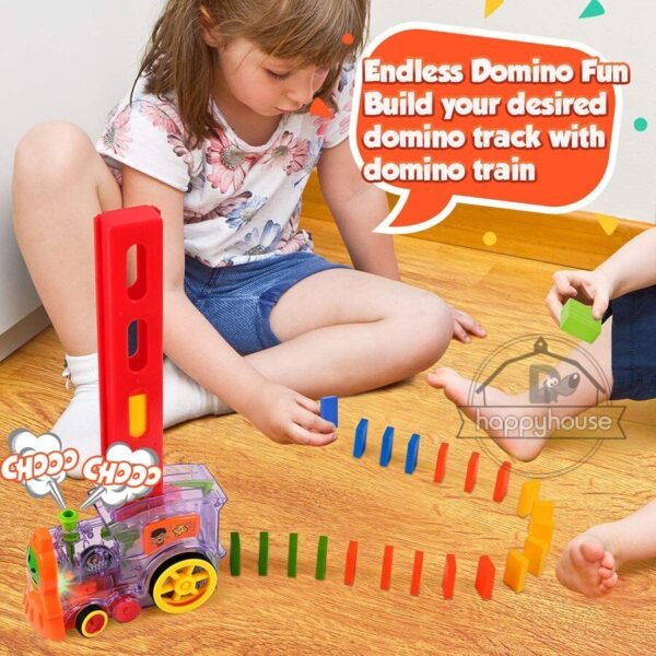 Train Domino Lumineux et Sonore - 8