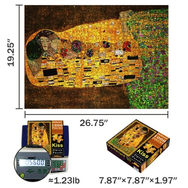 Puzzle "Le Baiser" 1000 Pièces - 35