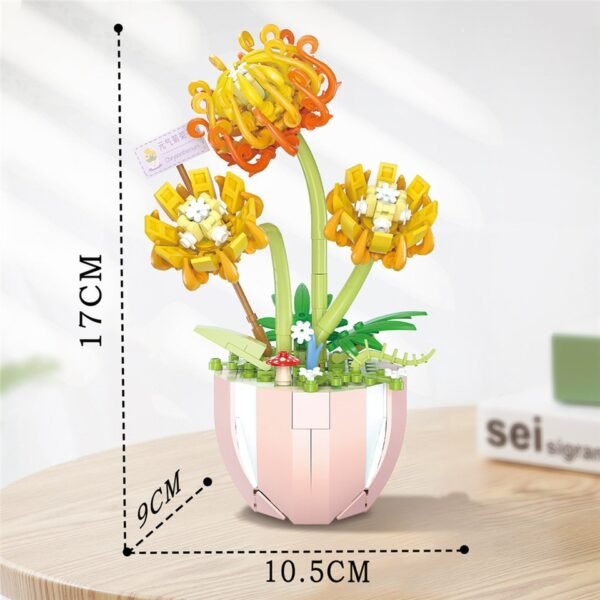 Ensemble de Fleurs en Blocs - 3