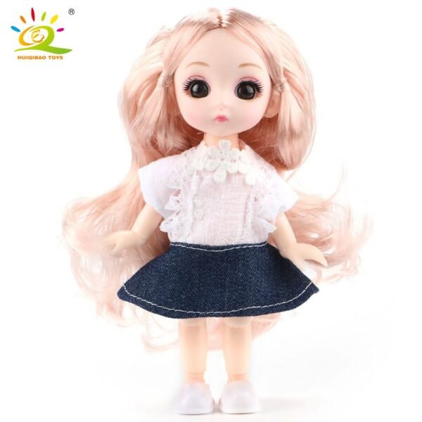 Poupée Articulée avec Vêtements - 8