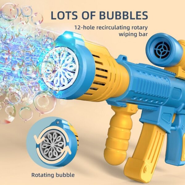 Pistolet à bulles électrique rechargeable - 2