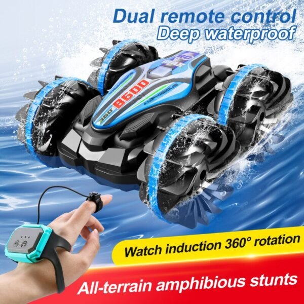 Voiture amphibie cascadeuse - 1
