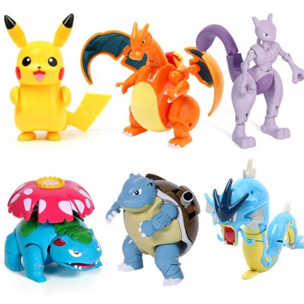 Ensemble de Figurines Pokémon avec Pokeball - 32
