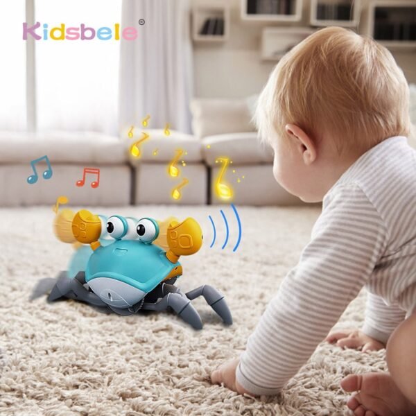 Crabe Jouet Musical Lumineux - 1