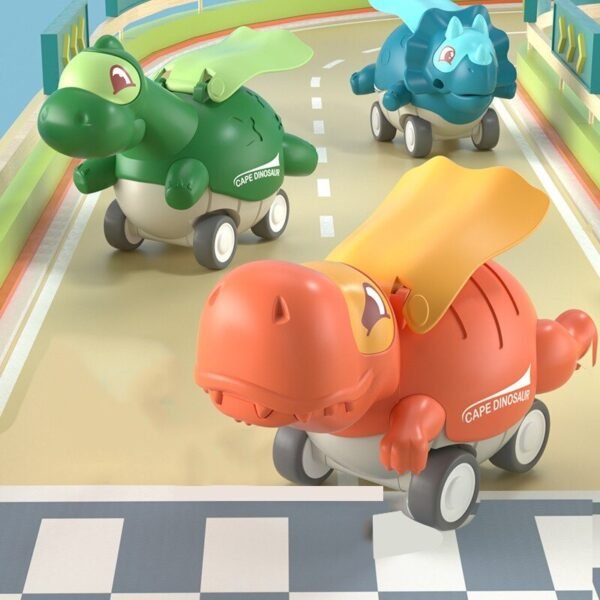 Voiture jouet à friction thème dinosaure - 1