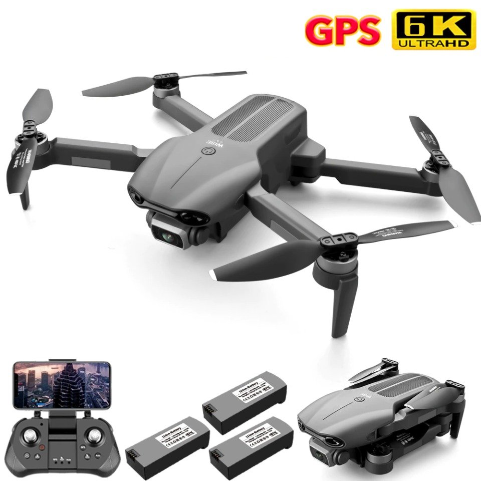 Drone GPS 6K avec Caméra Double